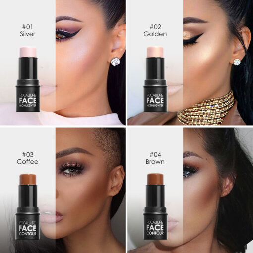 Highlighter & Concealer Contouring -هايلايتر و كنتور - Image 4