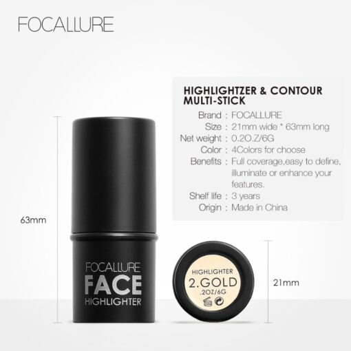 Highlighter & Concealer Contouring -هايلايتر و كنتور - Image 6