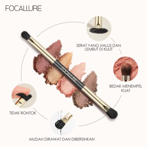 فرشاة مزدوجة Double-ended Soft Brush Blush - Image 4