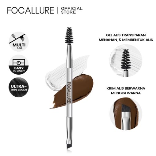 فرشاه مزدوجة .. Duo eyebrow brush